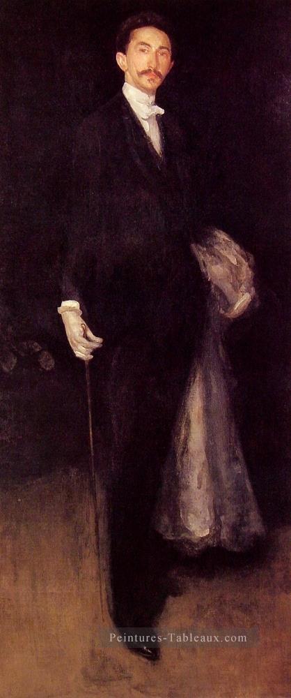 Arrangement en noir et or James Abbott McNeill Whistler Peintures à l'huile